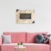 エレガントヒビひび キャンバスプリント (インサイチュ (リビング))