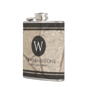 エレガントヒビひび フラスク (左)