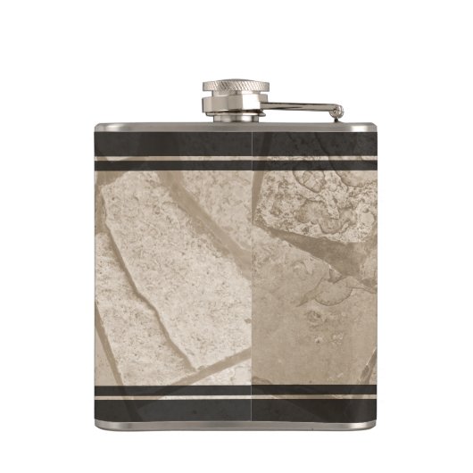 エレガントヒビひび フラスク (裏面)