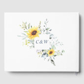 エレガントヒマワリ結婚カ ゲストブック (裏面)