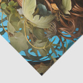 エレガントビクトリアンアールヌーボー女神ヴィンテージ 薄葉紙 (詳細)