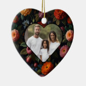 エレガントビクトリアンスタイルフローラ セラミックオーナメント (右)