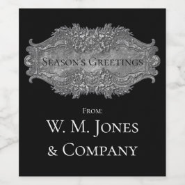 エレガントビクトリアンスタイル ワインラベル