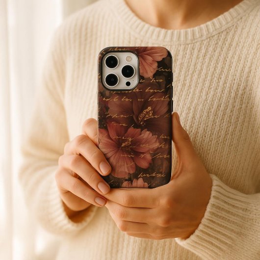 エレガントビクトリアンハイビスカスロマンス Case-Mate iPhoneケース