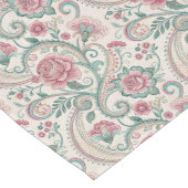 エレガントビクトリアンフローラテーブルランナーヴィンテージ ロングテーブルランナー (コーナー)