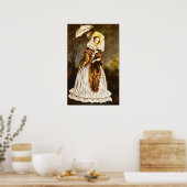 エレガントビクトリアン女 ポスター (キッチン)