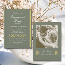 エレガントビクトリアン婚約パーティ