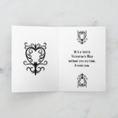 エレガントビクトリアン恋しく思ハート シーズンカード (内部)