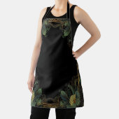 エレガントビクトリアン濃い金ゴールド エプロン (インサイチュ)