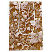 エレガントビクトリアン白フローラ ミディアムペーパーバッグ (裏面)