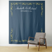 エレガントビクトリアン結婚写真ブース タペストリー (インサイチュ)