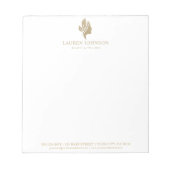 エレガントビジネスの販促品 ノートパッド (正面)