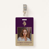 エレガントビジネスの販促品 バッジ (正面クリップ)