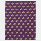 エレガントビジネスの販促品 フリースブランケット (正面)