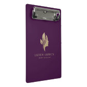 エレガントビジネスの販促品 ミニクリップボード (アングル)