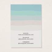 エレガントビーチカラージュエリーイヤリング表示 (裏面)