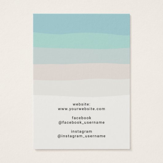 エレガントビーチカラージュエリーイヤリング表示 (裏面)