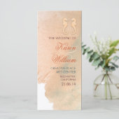 エレガントビーチ結婚式 プログラム (スタンド正面)