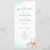 エレガントビーチ結婚式 メニュー (正面)