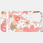 エレガントピッモダンクフローラガーリー吸気名 Case-Mate iPhoneケース (裏面 (横))