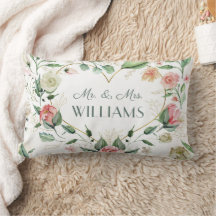 エレガントピンクのフローラ結婚ハートと記念日