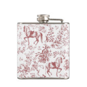 エレガントピンクエクエストリアンフローラトイル名 フラスク (裏面)