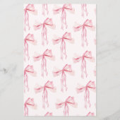 エレガントピンクリボンFind The Guest Bingo Game (裏面)