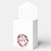 エレガントピンク結婚牡丹 フェイバーボックス (オープン)