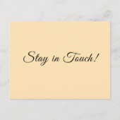 エレガントピーチ住所の変更を移動 エンクロージャーカード (裏面)