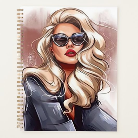 エレガントファッションポートレートプランナー プランナー手帳 (正面)