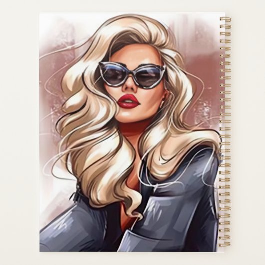 エレガントファッションポートレートプランナー プランナー手帳 (裏面)