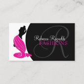 エレガントファッション設計者 名刺 (正面)