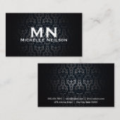 エレガントファッション |モノグラム 名刺 (正面/裏面)