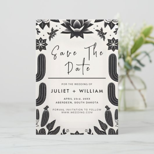 エレガントフィエスタサボスフローラメキシ結婚カン セーブザデート (スタンド正面)