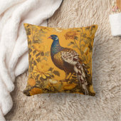 エレガントフェアント・ウィリアインスパイアム・モリス クッション (ブランケット)