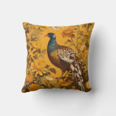 エレガントフェアント・ウィリアインスパイアム・モリス クッション (裏面)