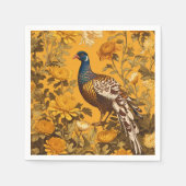 エレガントフェアント・ウィリアインスパイアム・モリス スタンダードカクテルナプキン (正面)