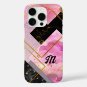 エレガントフェイクガーリーグリッター幾何学 Case-Mate iPhoneケース (裏面)