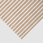 エレガントフェイクシンプルホワイトオンブラウン素朴クラフト 薄葉紙 (詳細)