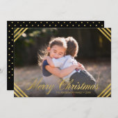 エレガントフェイク縁ど金ゴールド シーズンカード (正面/裏面)