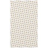 エレガントフェイク金ゴールドタイポグラフィハッピーニューイヤー テーブルクロス (正面)