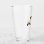 エレガントフェイク金ゴールド台本ハッピーニューイヤー タンブラーグラス (右)