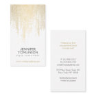 エレガントフェイク金ゴールド紙吹雪ドットのパターン