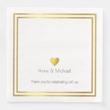 エレガントフェイク金ゴールド結婚愛お祝い