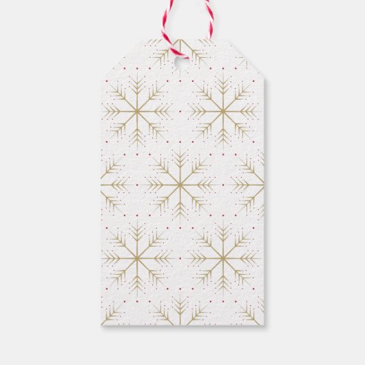 エレガントフェイク金ゴールド ギフトタグ (裏面)