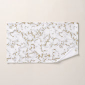 エレガントフェイク金ゴールド バスタオルセット (ハンドタオル)