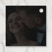 エレガントフェイクVellumエフェクトオーバーレイ結婚写真 フェイバータグ (裏面)