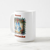 エレガントフェスティバルウィンドウチャーム コーヒーマグカップ (正面左)