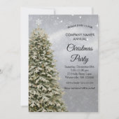 エレガントフェスティバルクリスマスツリー招待状 招待状 (正面)