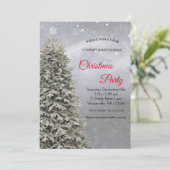 エレガントフェスティバルクリスマスツリー招待状 招待状 (スタンド正面)